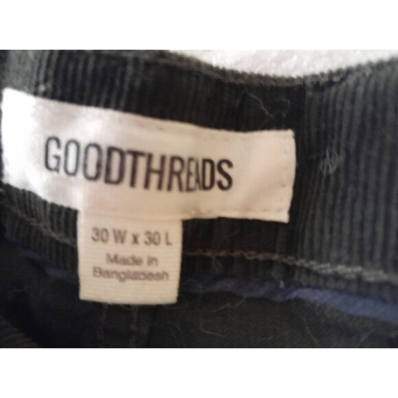 Mens Casual Retro Winter School Straight Leg Corduroy Pants 30x30 Brown - Picture 7 of 14